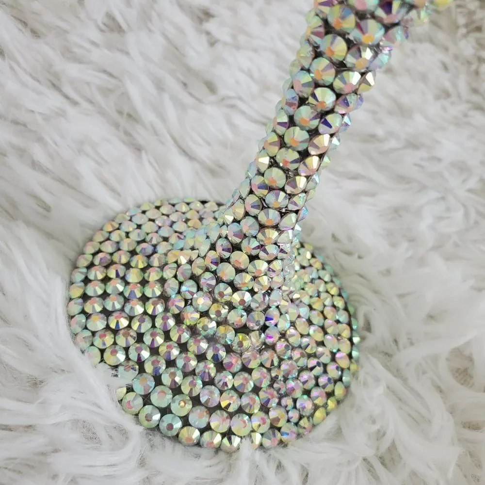 Bling Wine Glass, Rhinestone Tumbler, Bedazzled Cup